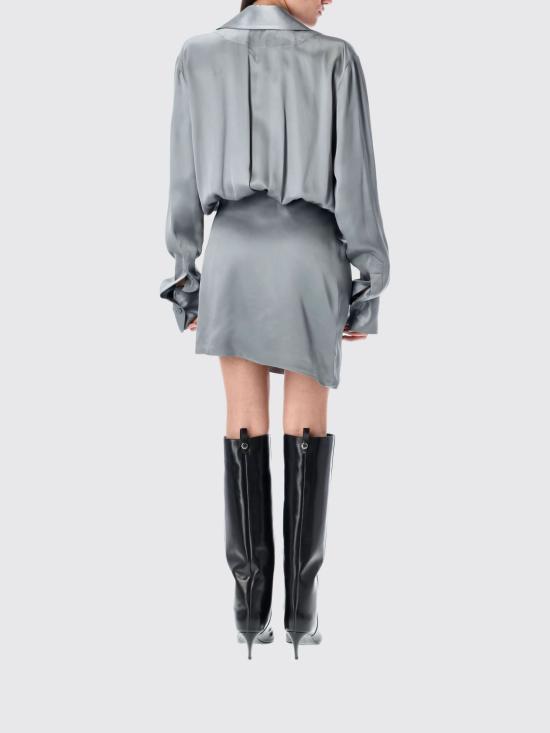 25FW 디 아티코 롱 원피스 WCA00394VVV088AA 084 Grey - THE ATTICO