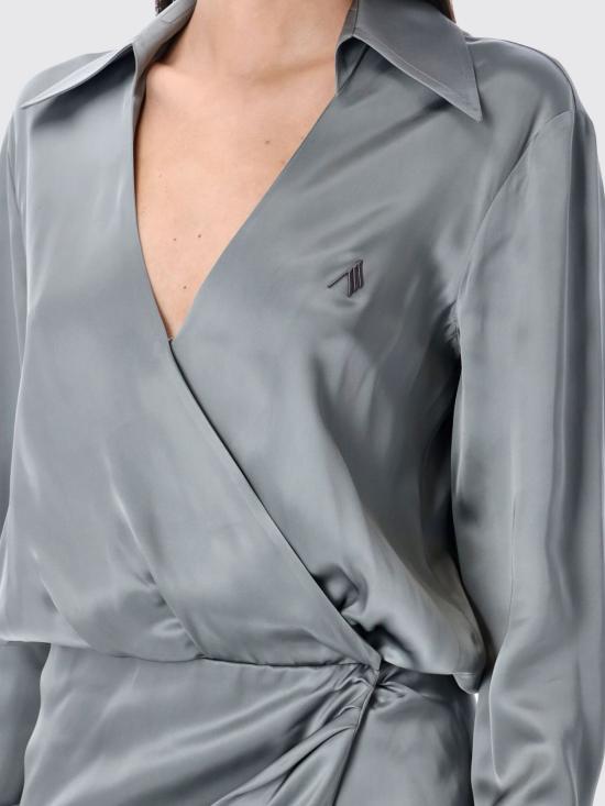 25FW 디 아티코 롱 원피스 WCA00394VVV088AA 084 Grey - THE ATTICO