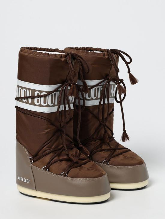 25FW 문부츠 아이콘 나일론 부츠 80D1400440 M005 Brown - MOON BOOT