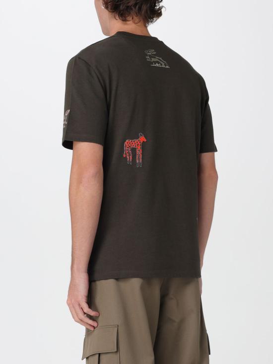 25FW 폴 스미스 반팔 티셔츠 M1R919TTP5218 78 Charcoal - PAUL SMITH