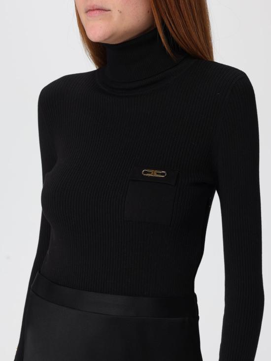 25FW 엘리자베타프랜치 롱 원피스 AM06B 110 Black - ELISABETTA FRANCHI