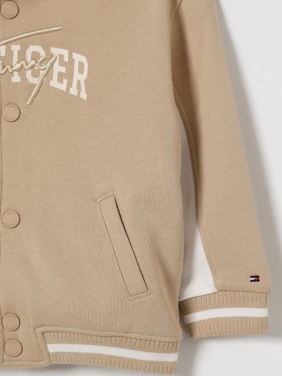 25FW [키즈] 타미힐피거 캐주얼 자켓 KB0KB09745 AB9 Beige - TOMMY HILFIGER