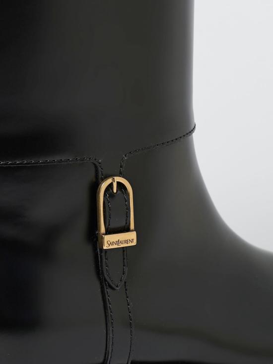 25FW 생로랑 부츠 840698AAEHR 1000 Black - SAINT LAURENT