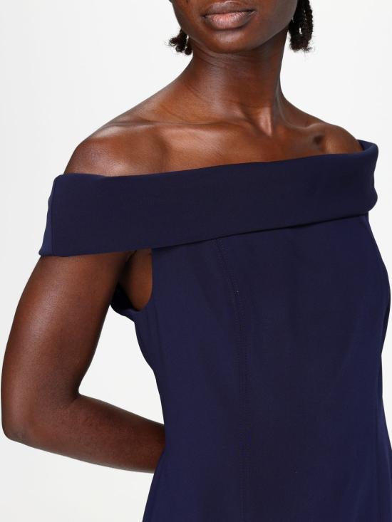 25FW 랄프 로렌 롱 원피스 253982109 002 Blue - RALPH LAUREN