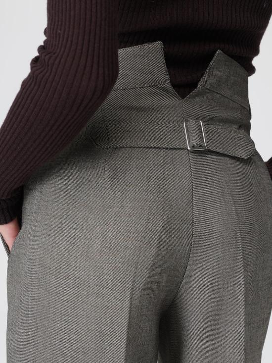 25FW 리비아나 콘티 스트레이트 팬츠 L5WO25 Z73 0 Brown - LIVIANA CONTI