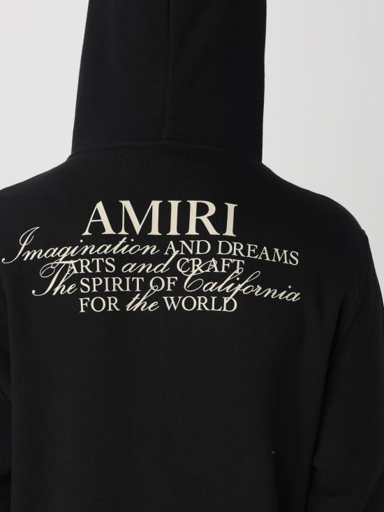 25FW 아미리 긴팔 티셔츠 AMJYHD1118 001 Black - AMIRI