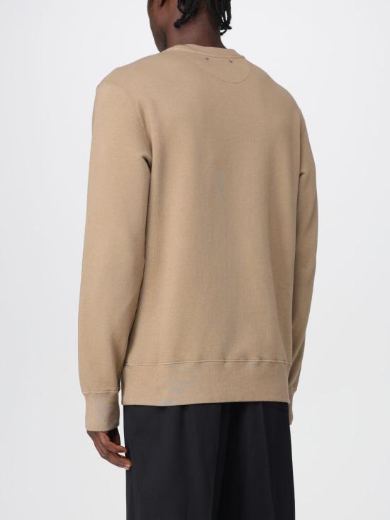 25FW 골든구스 앞면 프린트 코튼 스웨트셔츠 GMP01223P00214415200 Beige - GOLDEN GOOSE