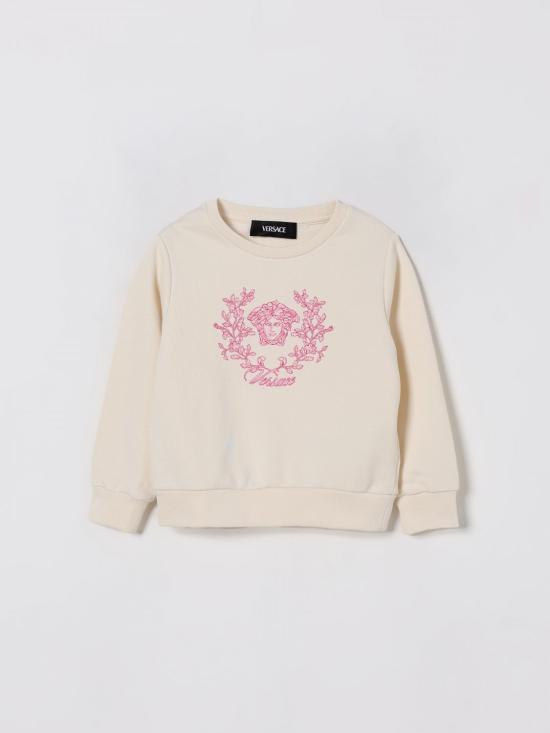 25FW [키즈] 베르사체 풀오버 10185551A14882 2WX70 Yellow Cream