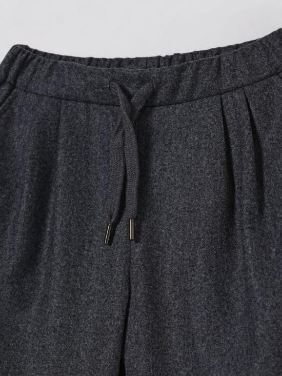 25FW [키즈] 브루넬로 쿠치넬리 트레이닝/조거 팬츠 B038PP113 C004 Grey - BRUNELLO CUCINELLI