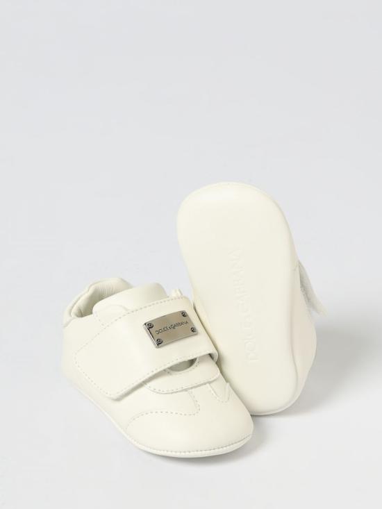 25FW [키즈] 돌체앤가바나 스니커즈 DK0147A1850 80001 White - DOLCE & GABBANA