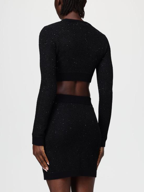 25FW 엘리자베타프랜치 스웨터 MK56T 110 Black - ELISABETTA FRANCHI