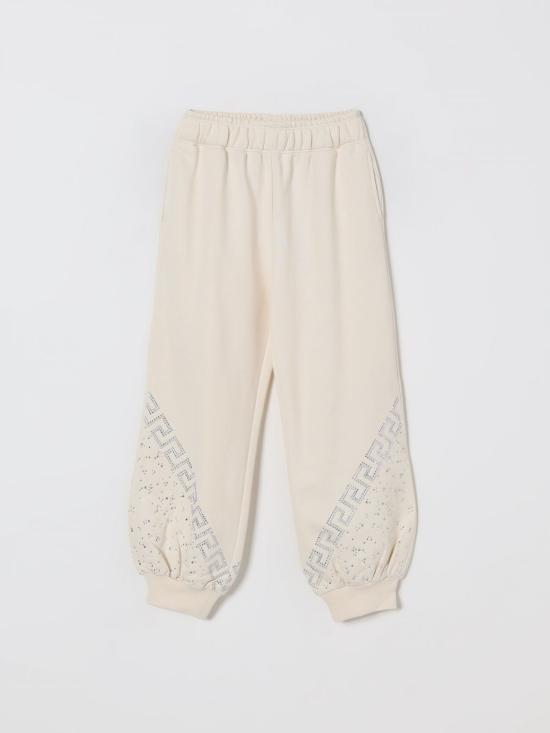 25FW [키즈] 베르사체 트레이닝/조거 팬츠 10207821A15112 2WQ20 Yellow Cream