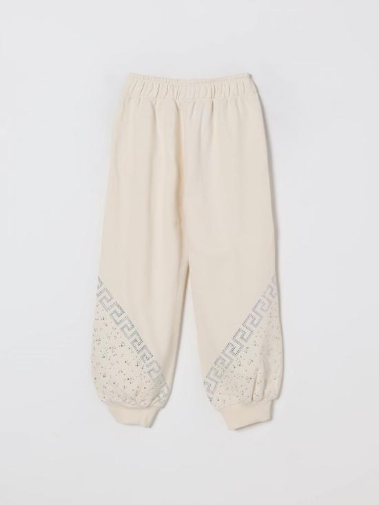 25FW [키즈] 베르사체 트레이닝/조거 팬츠 10207821A15112 2WQ20 Yellow Cream - VERSACE