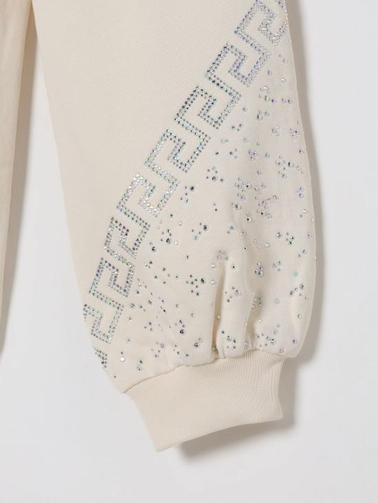 25FW [키즈] 베르사체 트레이닝/조거 팬츠 10207821A15112 2WQ20 Yellow Cream - VERSACE