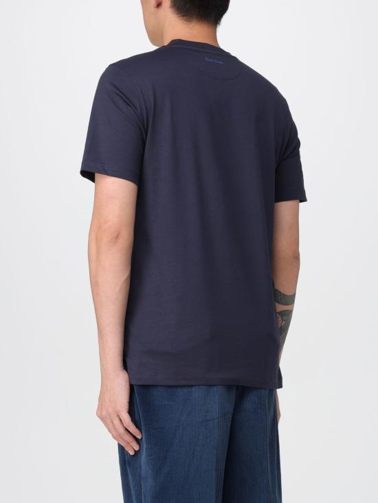 25FW 폴 스미스 반팔 티셔츠 M1R697PTP4935 49 Navy - PAUL SMITH