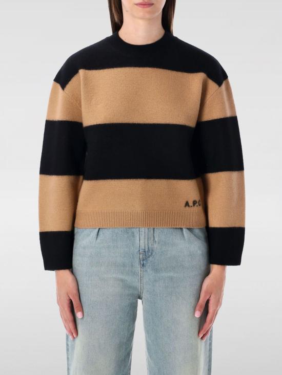 25FW 아페쎄 스웨터 F23370WVBDL LWC Black