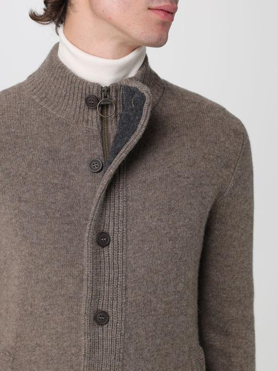 25FW 바버 스웨터 MKN0731 ST52 Grey - BARBOUR