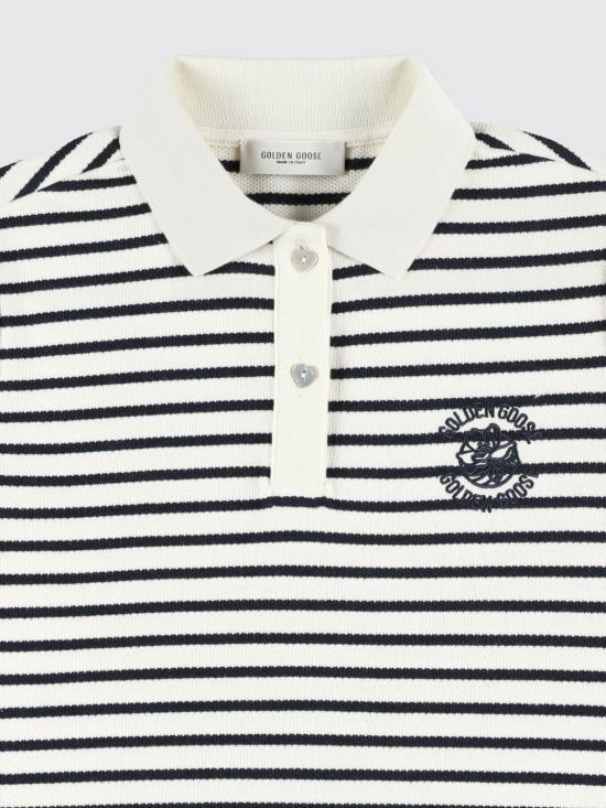 25FW [키즈] 골든구스 원피스 GKP02419P00223483130 Striped - GOLDEN GOOSE