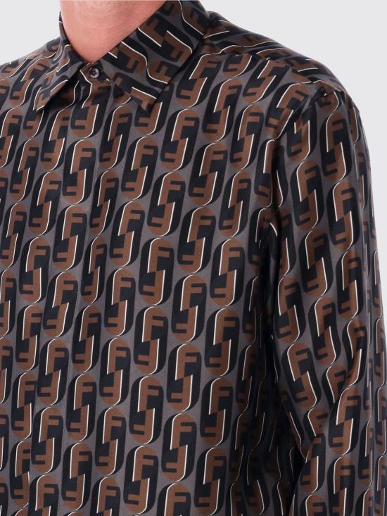 25FW 펜디 셔츠 FS1319AVDB F1TRS Blue - FENDI