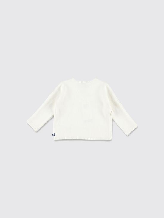 25FW [키즈] 쁘띠바또 풀오버 A0EC2 03 White - PETIT BATEAU