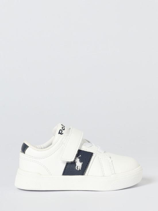 25FW [키즈] 폴로 랄프로렌 스니커즈 RLO1172 110 White