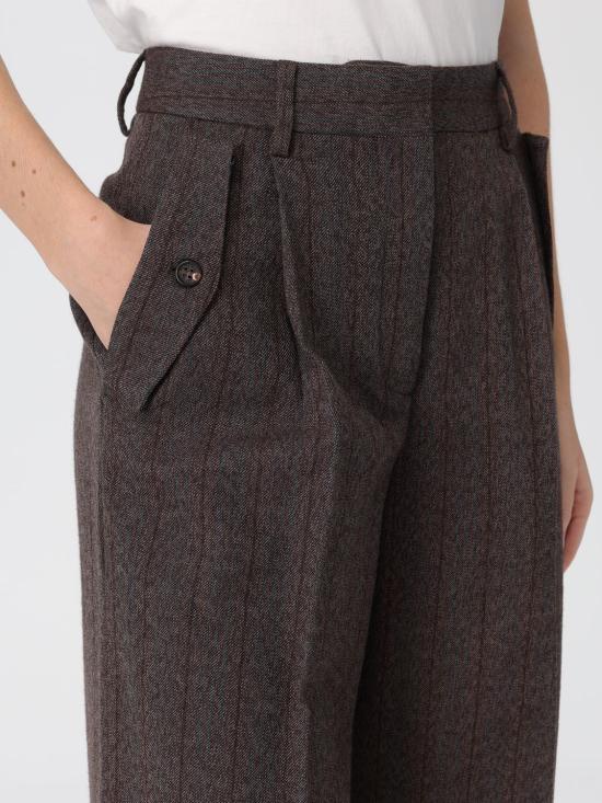 25FW 골든구스 스트레이트 팬츠 GWP02463P00209483120 Brown - GOLDEN GOOSE