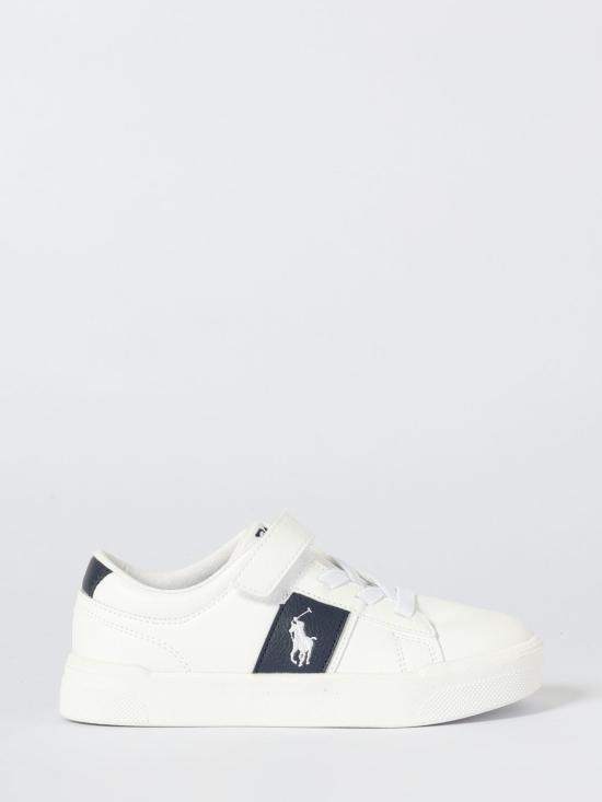 25FW [키즈] 폴로 랄프로렌 스니커즈 RL01268110 White