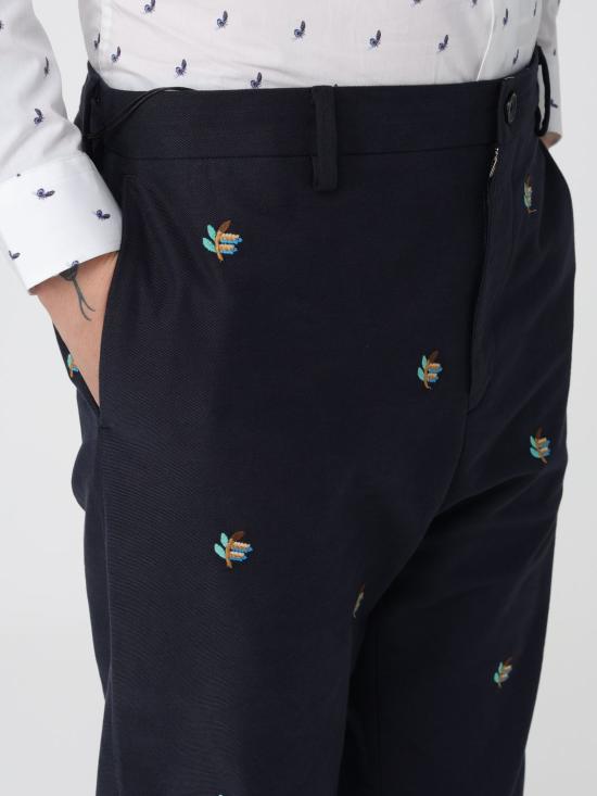 25FW 폴 스미스 스트레이트 팬츠 M1R055ZT02758 49 Navy - PAUL SMITH