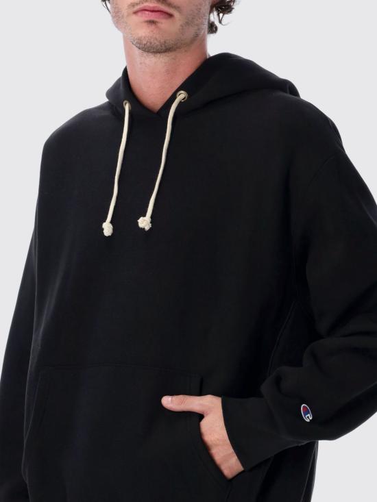 25FW 챔피온 긴팔 티셔츠 220705 KK001 Black - CHAMPION