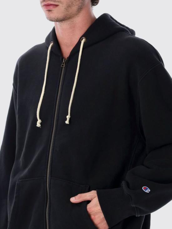 25FW 챔피온 긴팔 티셔츠 221149 KK001 Black - CHAMPION