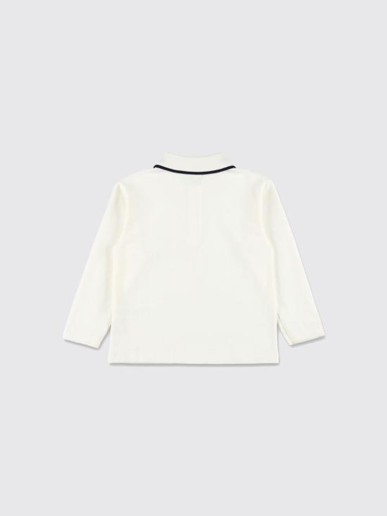 25FW [키즈] 쁘띠바또 폴로 셔츠 A0E4B 01 White - PETIT BATEAU