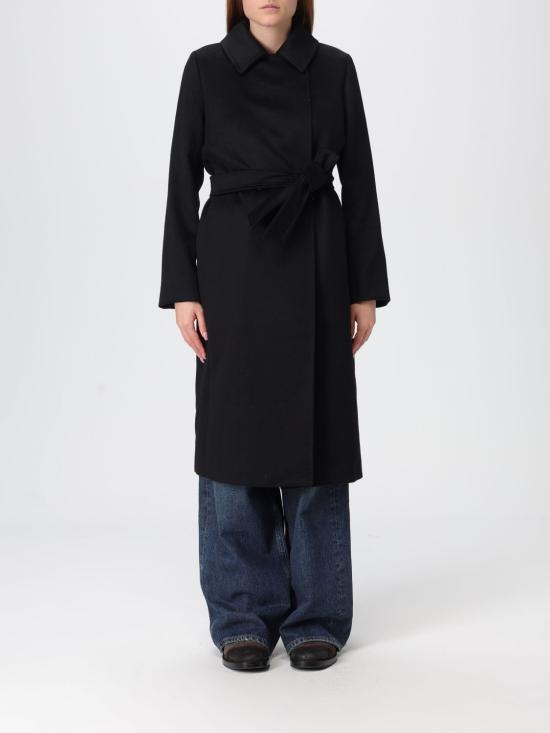 25FW 막스마라 코트 2526016051600 013 Black