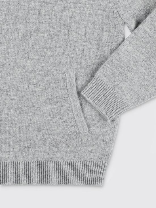 25FW [키즈] 봉쁘앙 풀오버 W05GJUK00024 094A Grey - BONPOINT