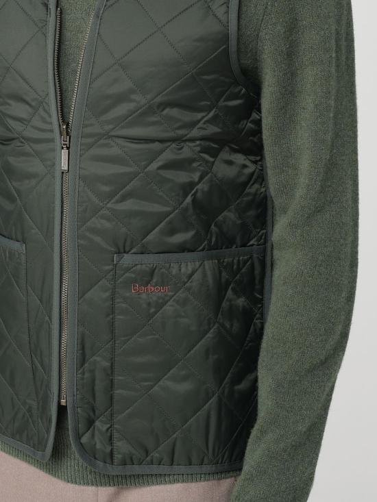 25FW 바버 퀼티드 집 라이너 MLI0001 GN91 Red - BARBOUR