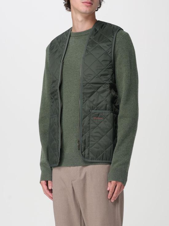 25FW 바버 퀼티드 집 라이너 MLI0001 GN91 Red - BARBOUR