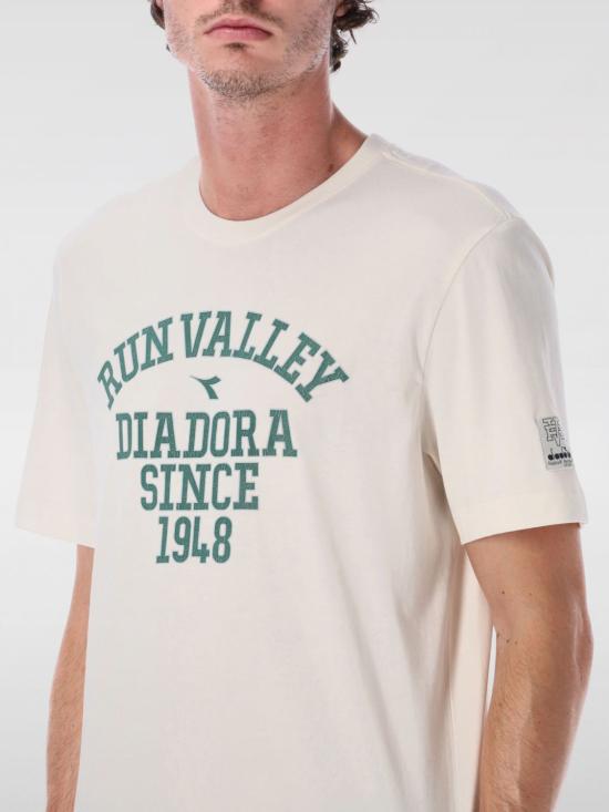 25FW 디아도라 헤리티지 반팔 티셔츠 502182242 20009 White - DIADORA HERITAGE