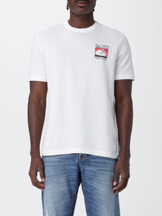 25FW PS 바이 폴스미스 반팔 티셔츠 M2R220XTP5249 02 White