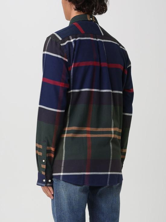 25FW 바버 긴팔 셔츠 MSH4994 TN11 Grass Green - BARBOUR