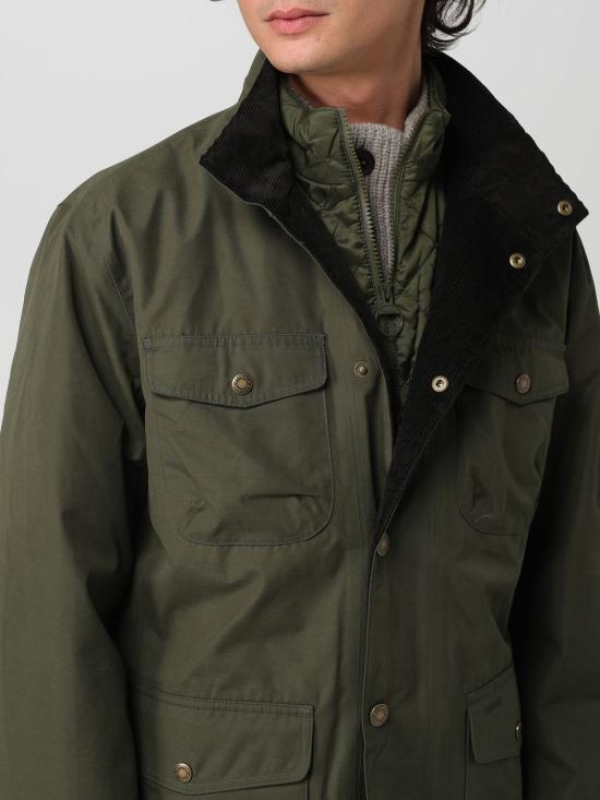 25FW 바버 코트 MWB1086 OL91 Green - BARBOUR
