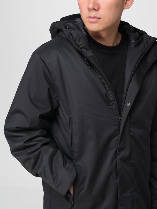 25FW 엠포리오 아르마니 코트 7M000690AF15952 UC001 Black - EMPORIO ARMANI