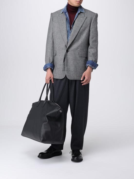 25FW 생로랑 수트 자켓 837196Y5H54 1095 Grey - SAINT LAURENT