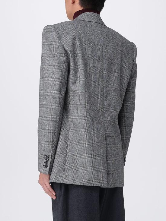 25FW 생로랑 수트 자켓 837196Y5H54 1095 Grey - SAINT LAURENT