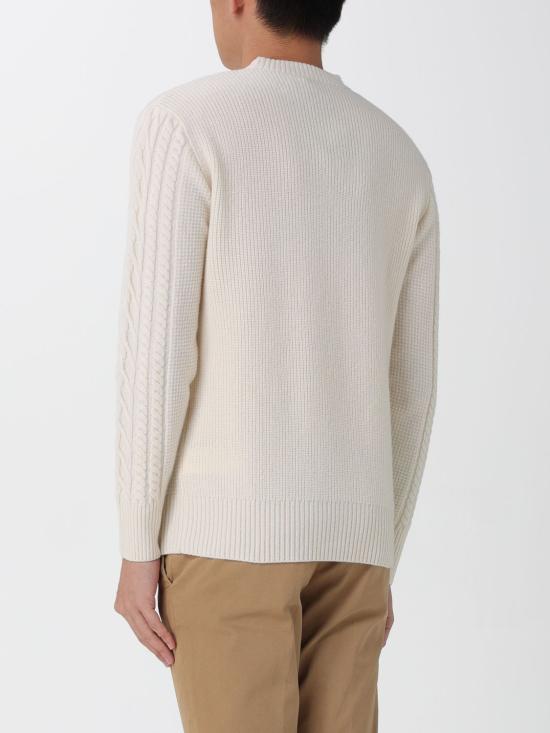 25FW 파올로페코라 스웨터 A044F004 1102 Yellow Cream - PAOLO PECORA