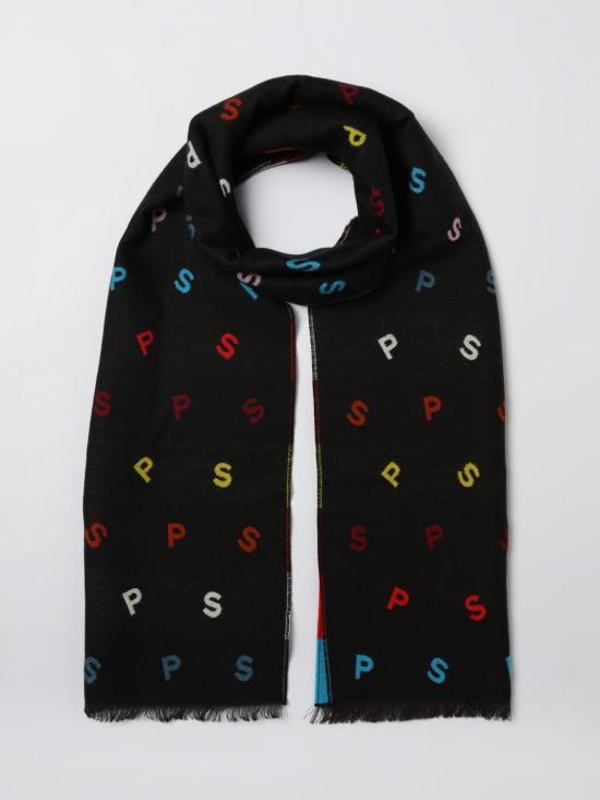 25FW 폴 스미스 머플러/스카프 M1A150PT674 92 Black - PAUL SMITH