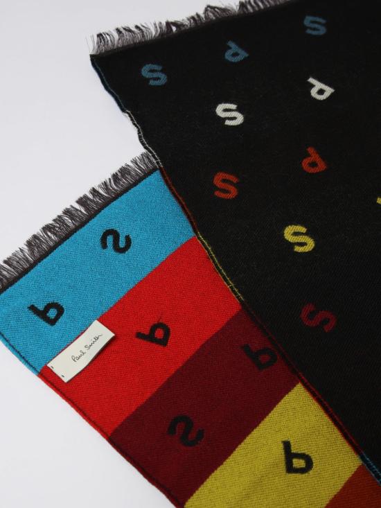25FW 폴 스미스 머플러/스카프 M1A150PT674 92 Black - PAUL SMITH