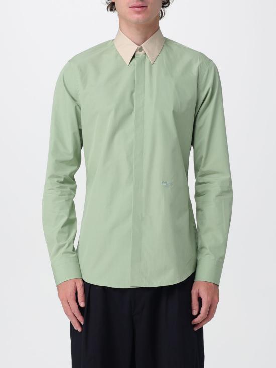 25FW 펜디 긴팔 셔츠 FS0585AVK9 F1D36 Water