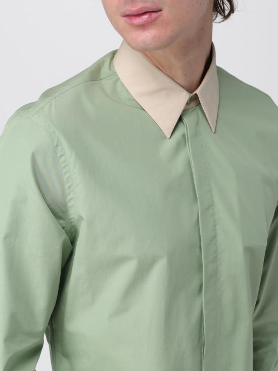 25FW 펜디 긴팔 셔츠 FS0585AVK9 F1D36 Water - FENDI