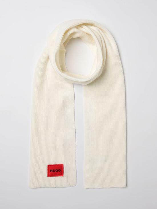 25FW 휴고보스 머플러/스카프 50496020 102 White - HUGO BOSS