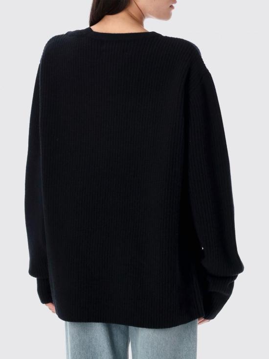 25FW 익스트림캐시미어 스웨터 YOU RAVEN Black - EXTREME CASHMERE