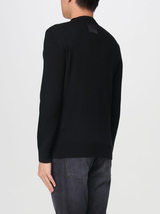 25FW 엠포리오 아르마니 스웨터 7M000925AF17667 UC001 Black - EMPORIO ARMANI